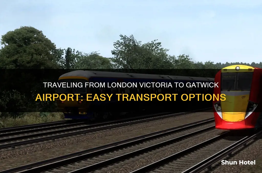 how to get to gatwick airport from london victoria