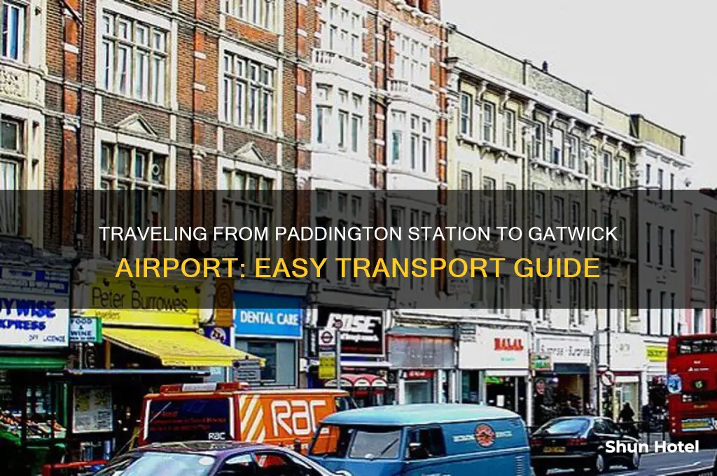 how to get to gatwick airport from paddington station