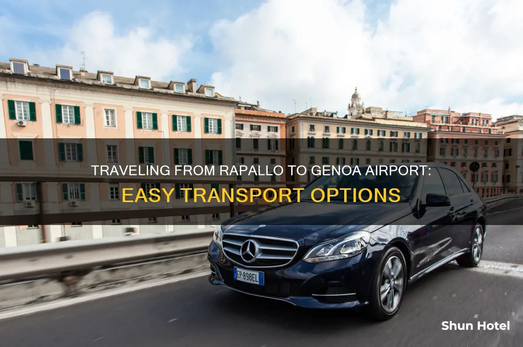 how to get to genoa airport from rapallo