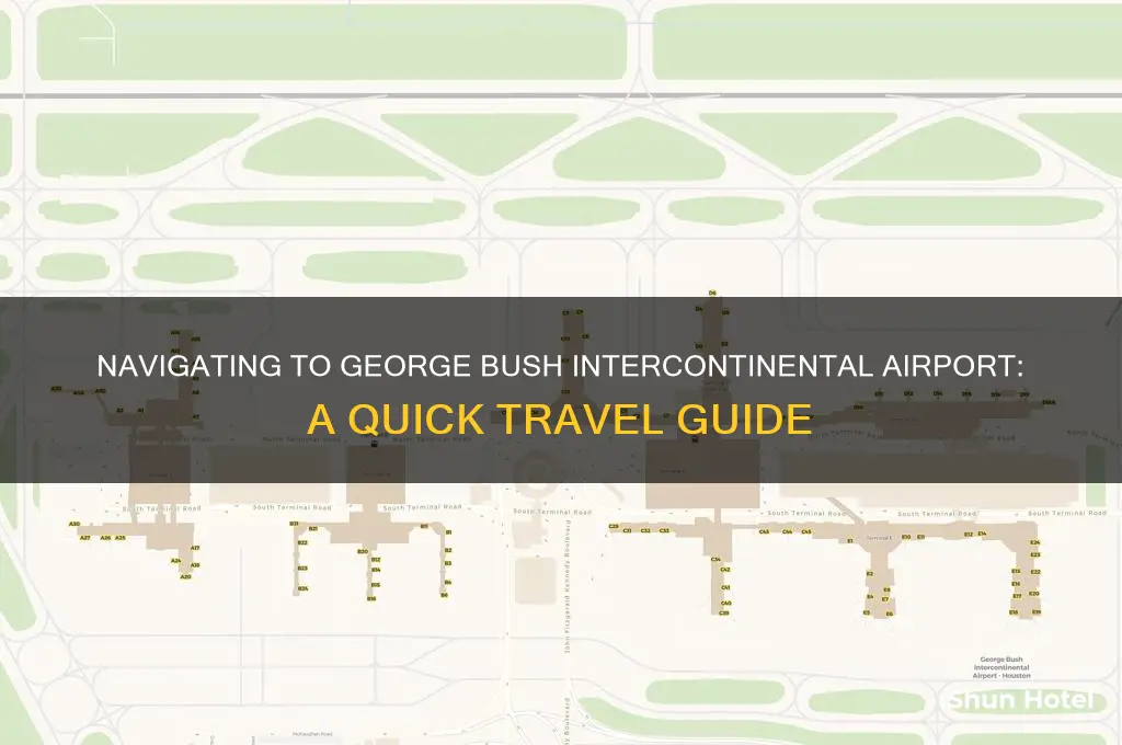 how to get to george bush intercontinental airport