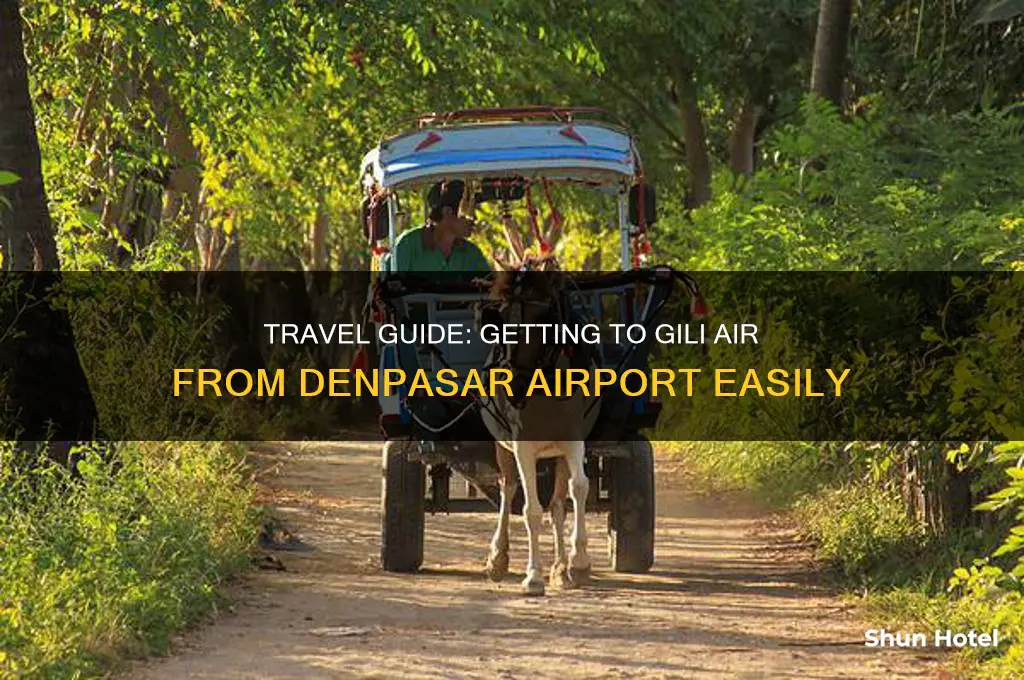 how to get to gili air from denpasar airport