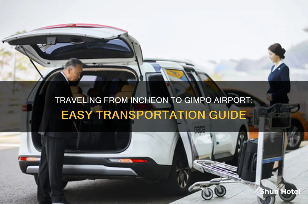 how to get to gimpo airport from incheon