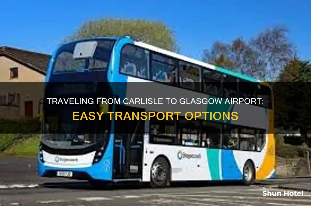 how to get to glasgow airport from carlisle