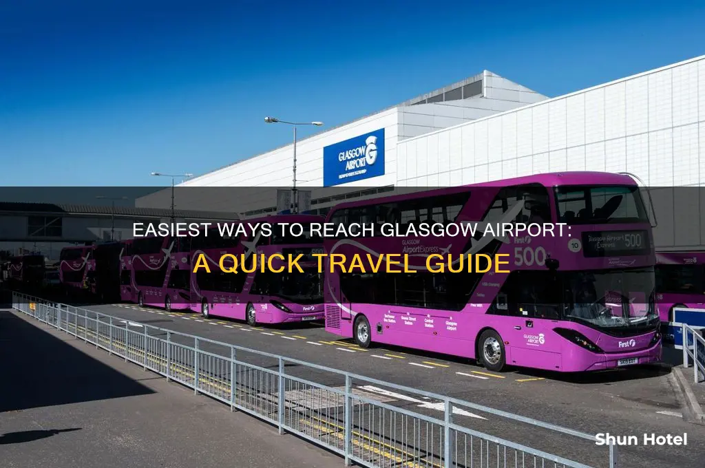 how to get to glasgow airport