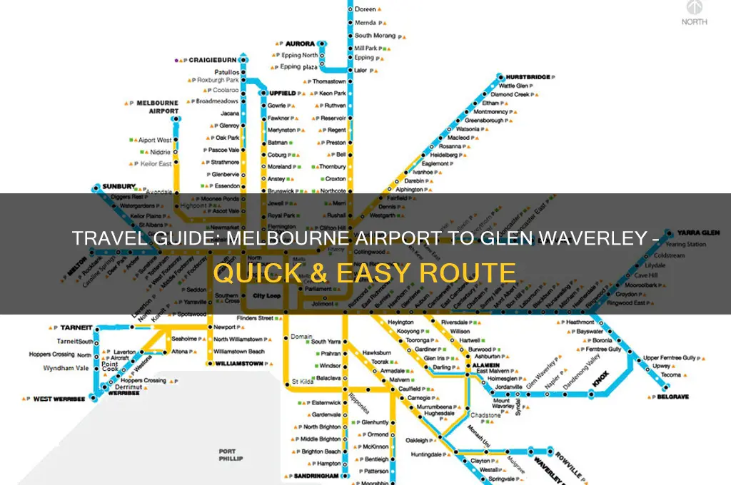 how to get to glen waverley from melbourne airport