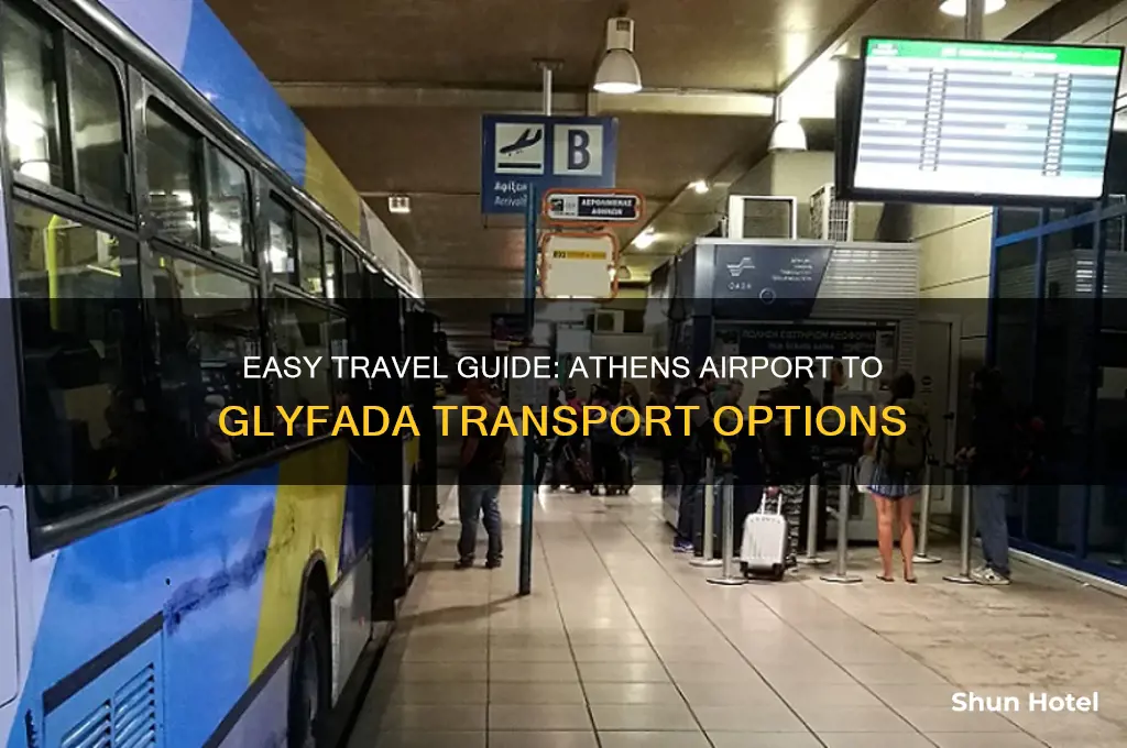 how to get to glyfada from athens airport