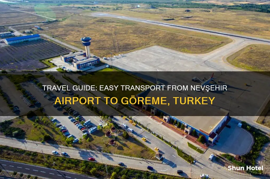 how to get to goreme from nevsehir airport