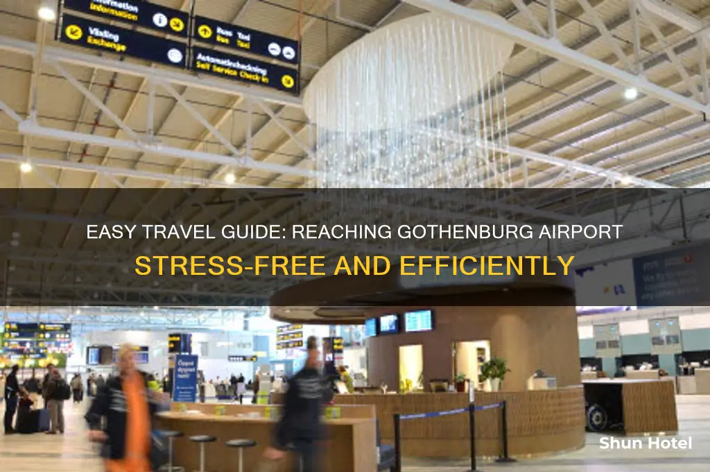 how to get to gothenburg airport