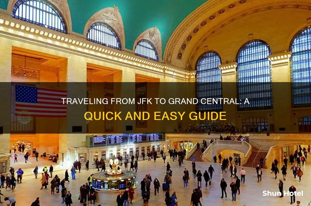 how to get to grand central from jfk airport
