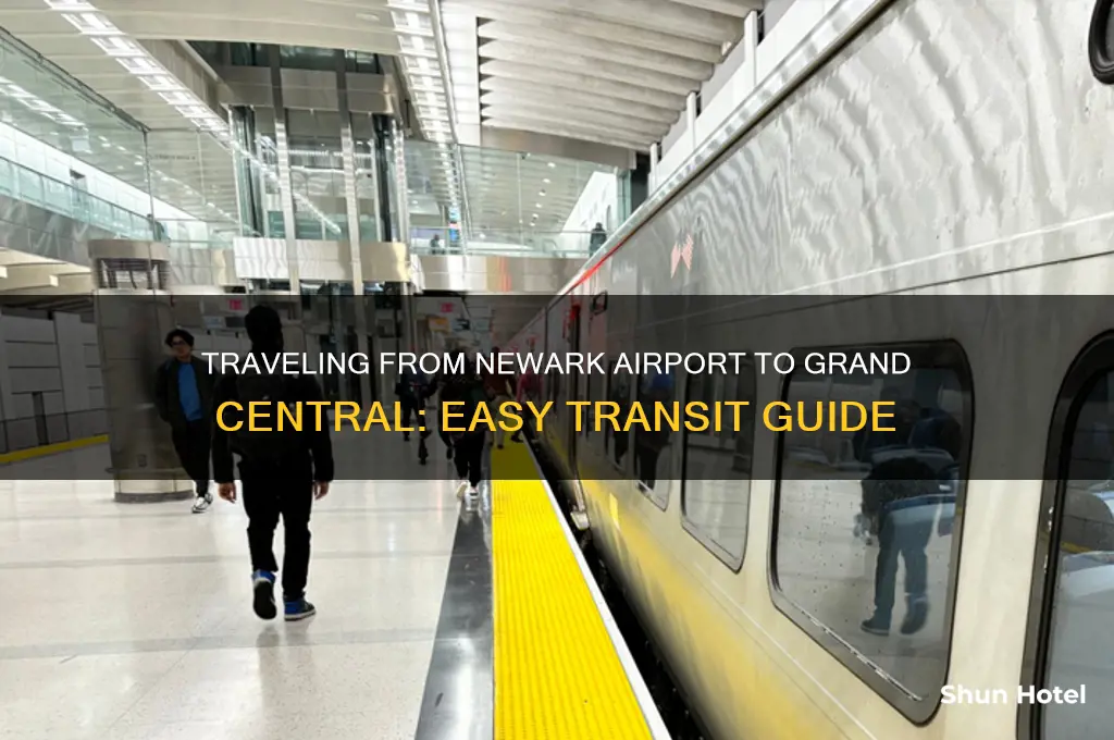 how to get to grand central from newark airport