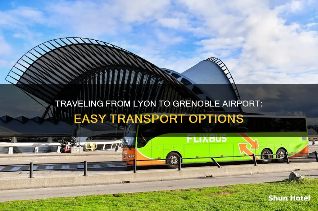 how to get to grenoble airport from lyon