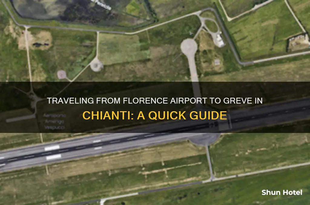 how to get to greve in chianti from florence airport
