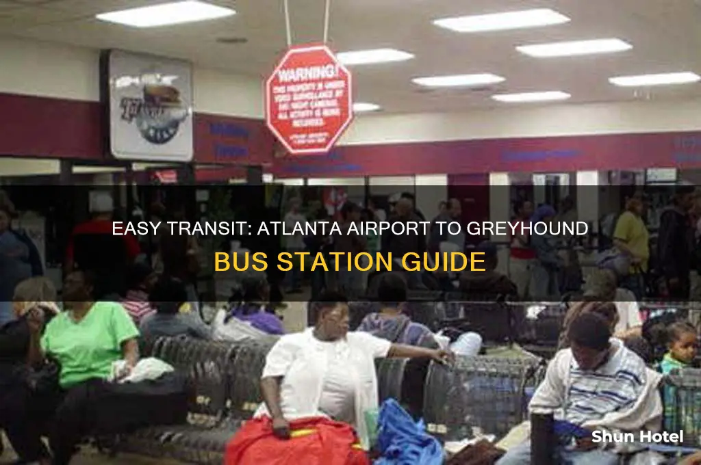 how to get to greyhound bus station from atlanta airport