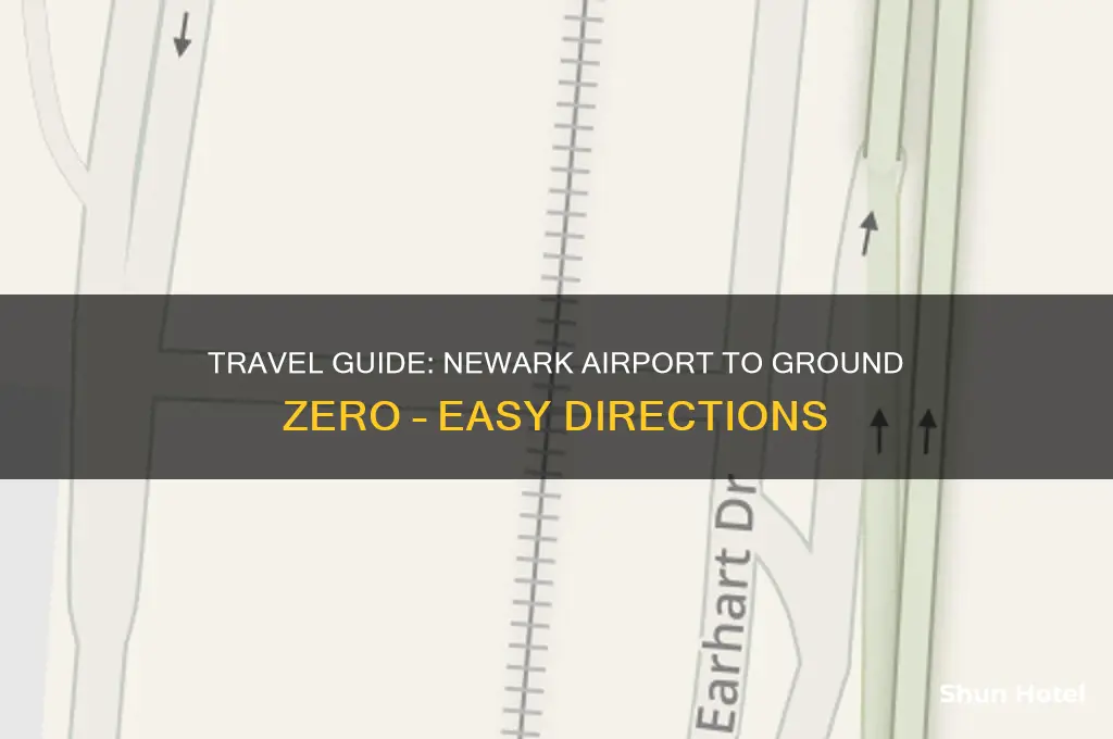 how to get to ground zero from newark airport
