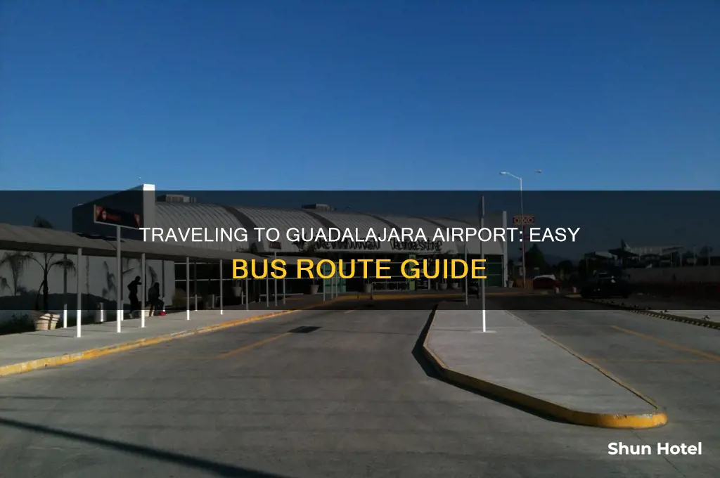 how to get to guadalajara airport thought bus