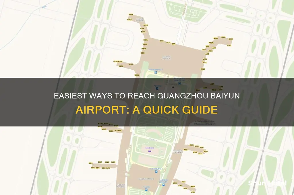 how to get to guangzhou baiyun airport