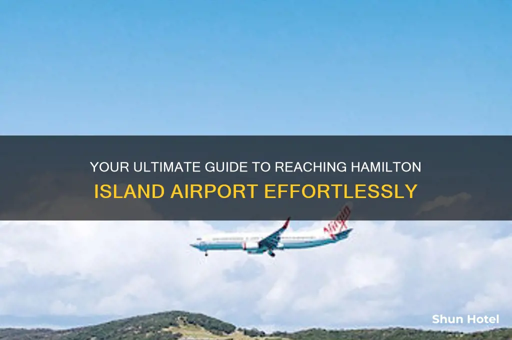 how to get to hamilton island airport