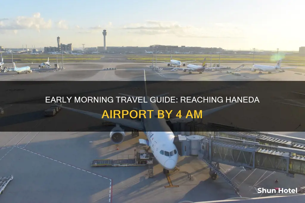 how to get to haneda airport at 4am