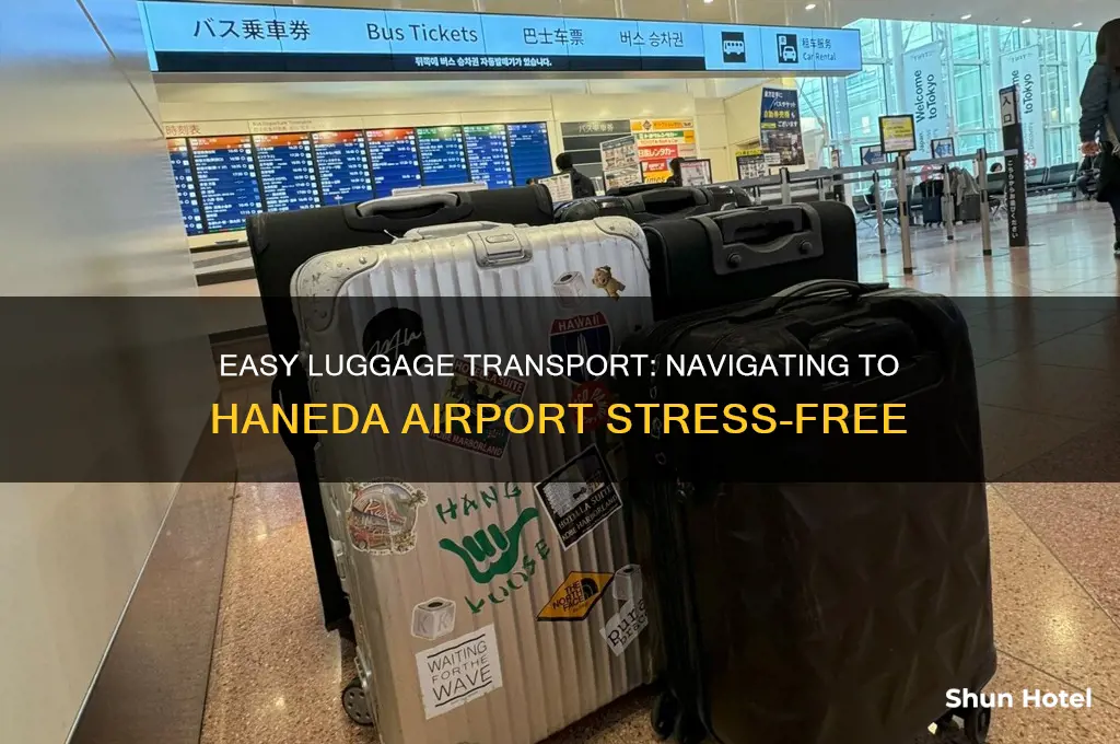 how to get to haneda airport with luggage