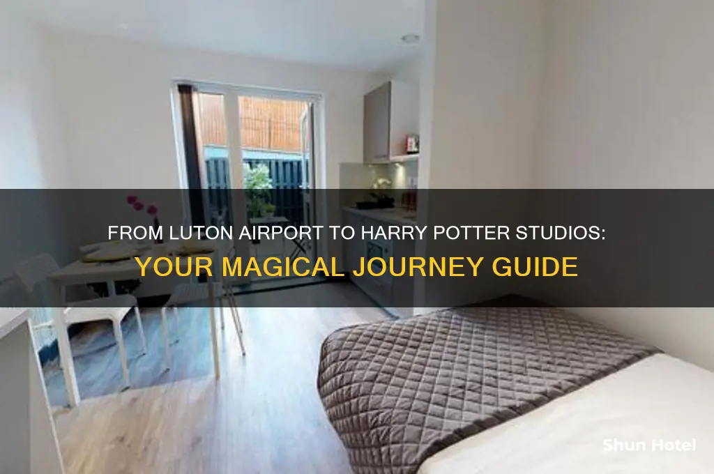 how to get to harry potter studios from luton airport