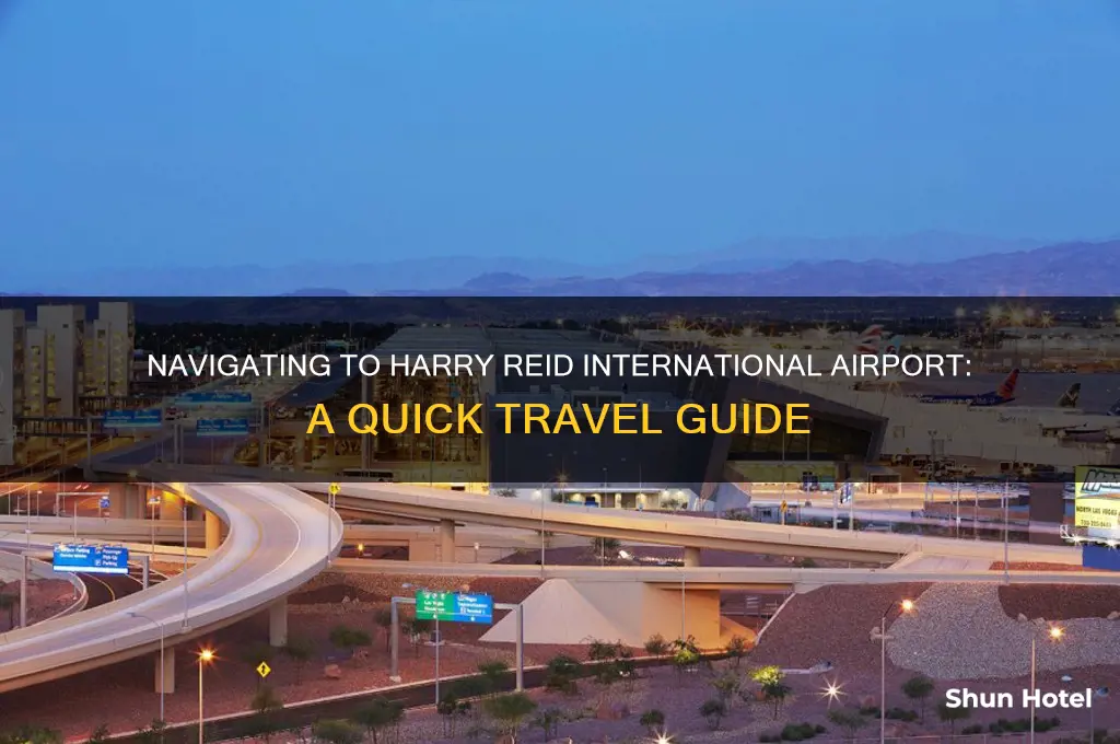 how to get to harry reid international airport