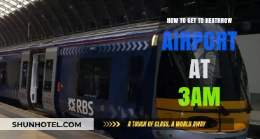 Early Morning Heathrow Travel: 3 AM Transport Options & Tips