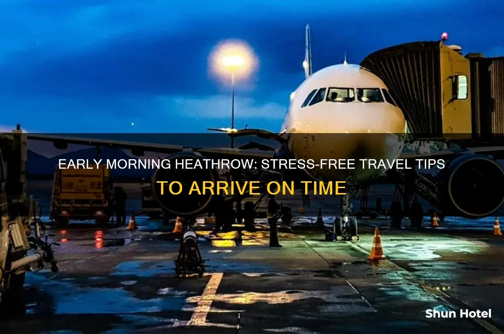 how to get to heathrow airport early morning