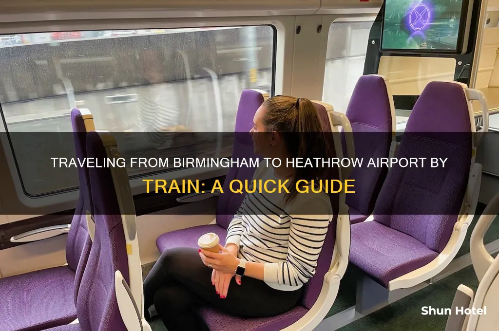how to get to heathrow airport from birmingham by train