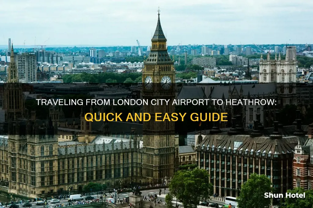 how to get to heathrow from london city airport