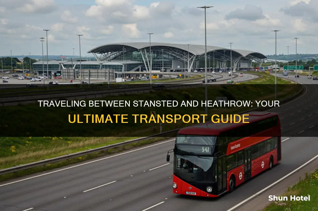 how to get to heathrow from stansted airport
