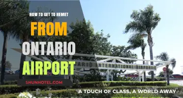 Traveling from Ontario Airport to Hemet: Easy Route Guide