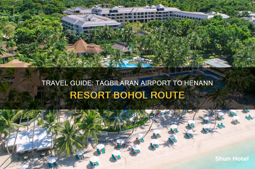 how to get to henann resort bohol from tagbilaran airport