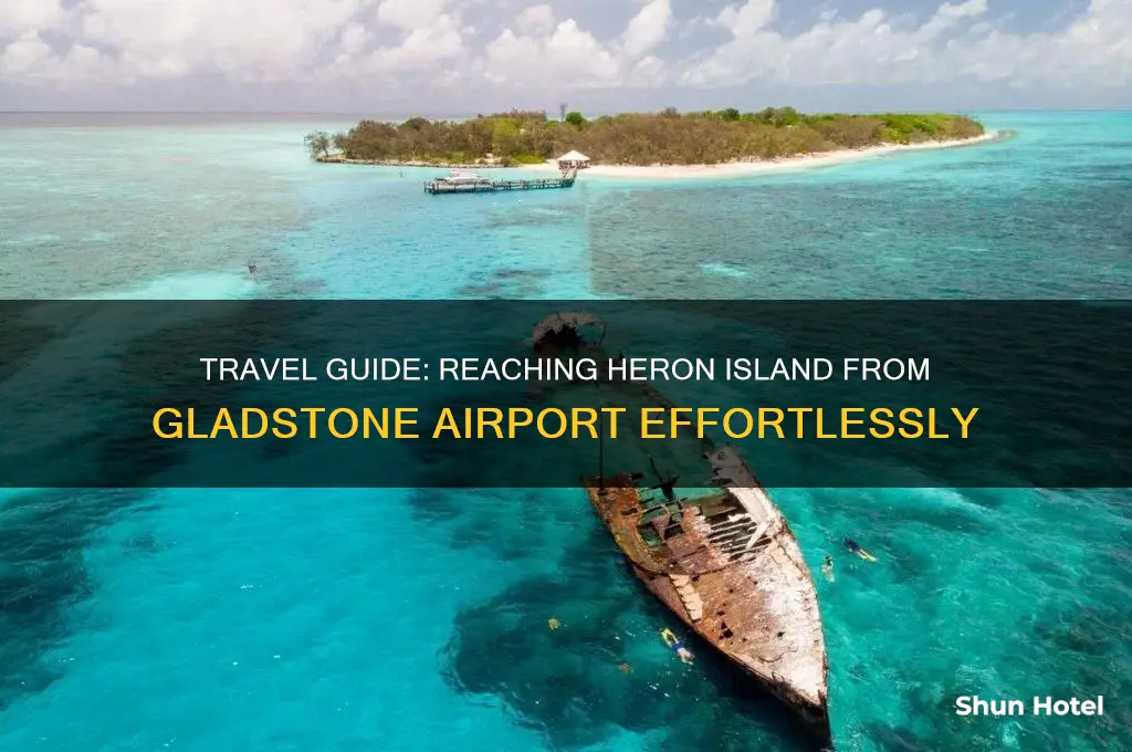 how to get to heron island from gladstone airport