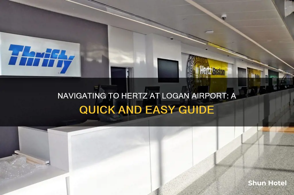 how to get to hertz at logan airport