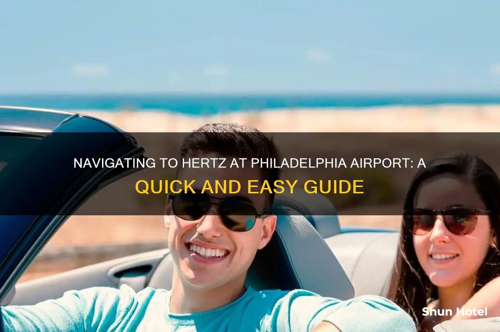 how to get to hertz at philadelphia airport