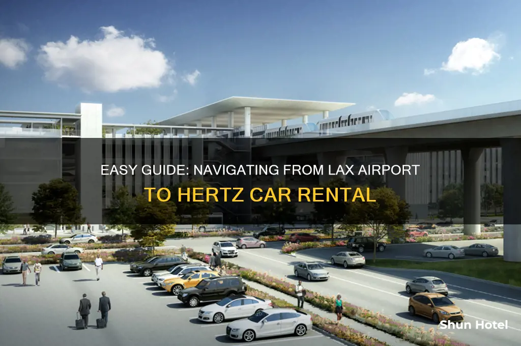how to get to hertz lax from airport