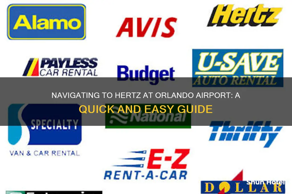 how to get to hertz orlando airport