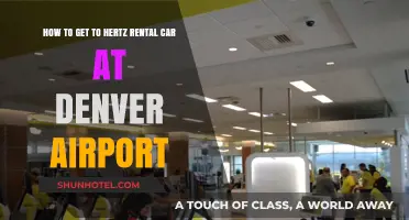 Easy Guide to Finding Hertz Car Rental at Denver Airport