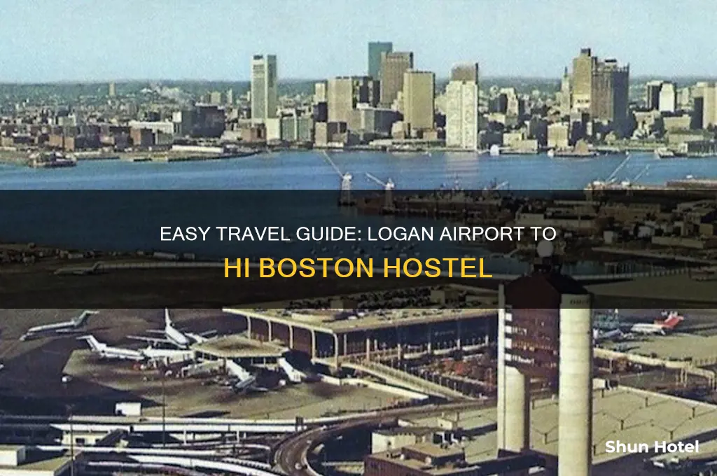 how to get to hi boston hostel from logan airport