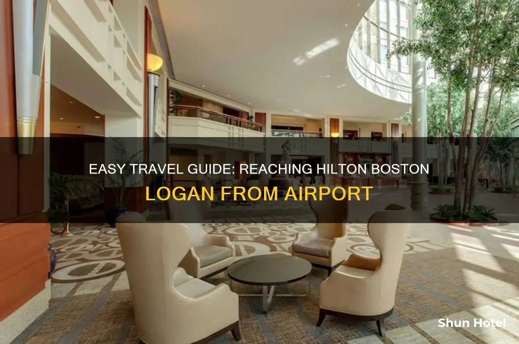 how to get to hilton boston logan from airport