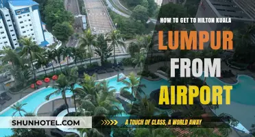 Easy Travel Guide: Airport to Hilton Kuala Lumpur Directions