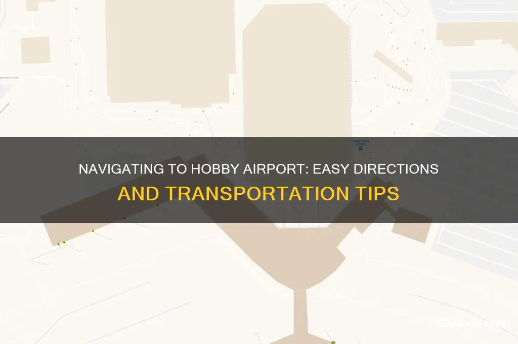 how to get to hobby airport