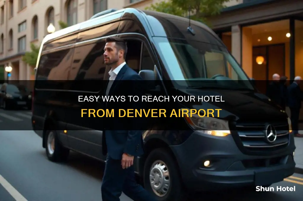 how to get to hotel from denver airport