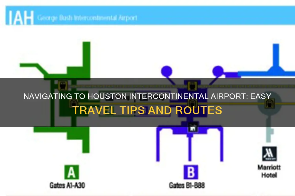 how to get to houston intercontinental airport