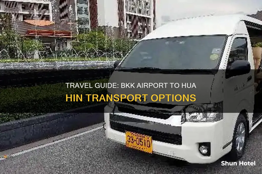 how to get to hua hin from bkk airport