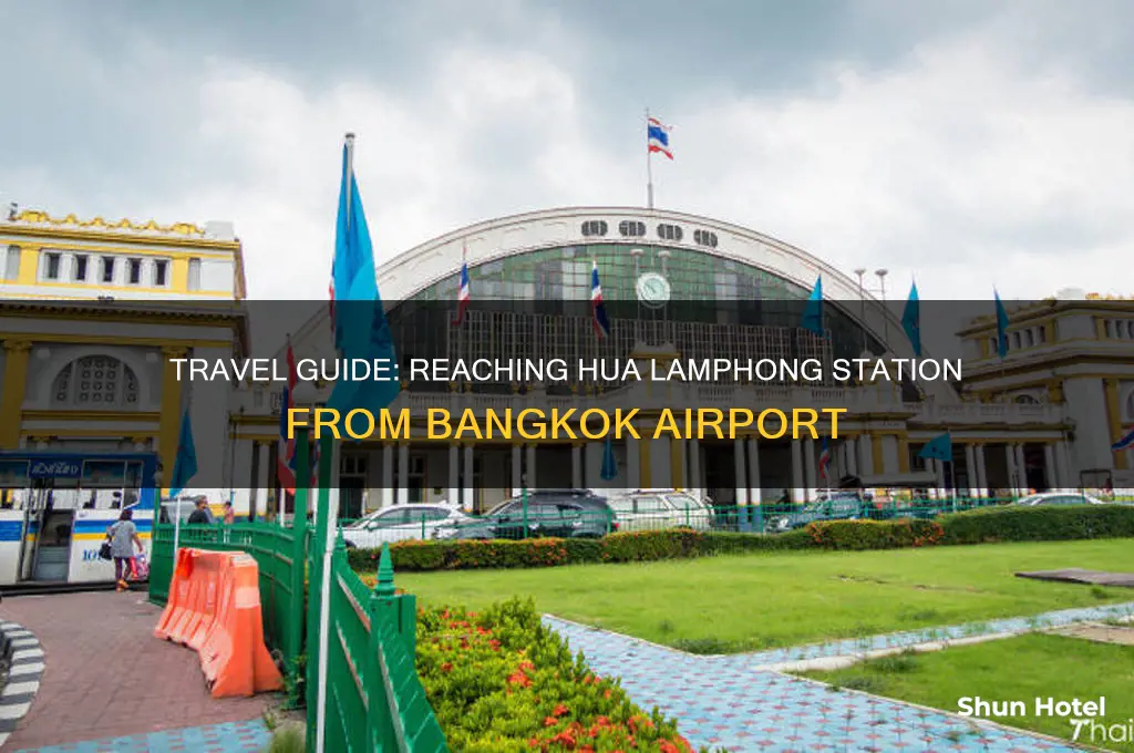 how to get to hua lamphong station from airport