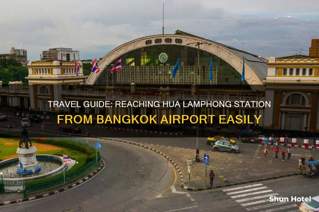 how to get to hua lamphong station from bangkok airport