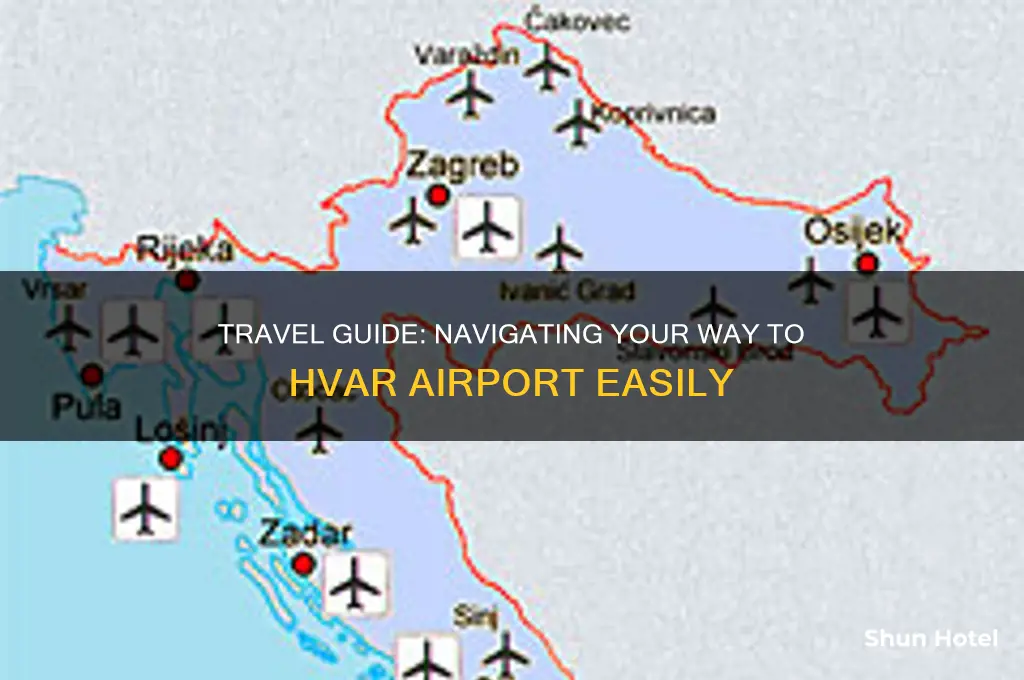 how to get to hvar airport code