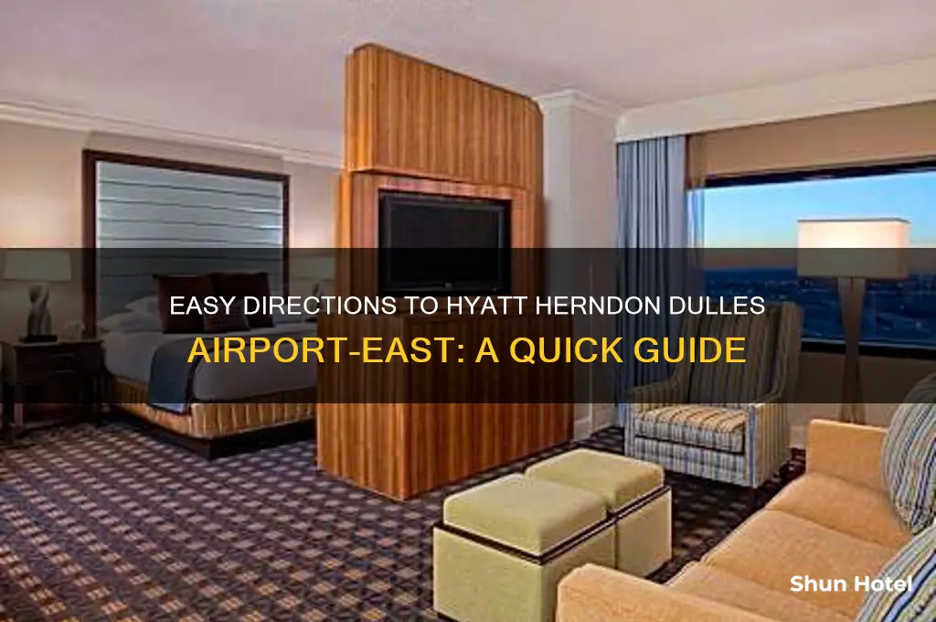 how to get to hyatt herndon dulles airport-east