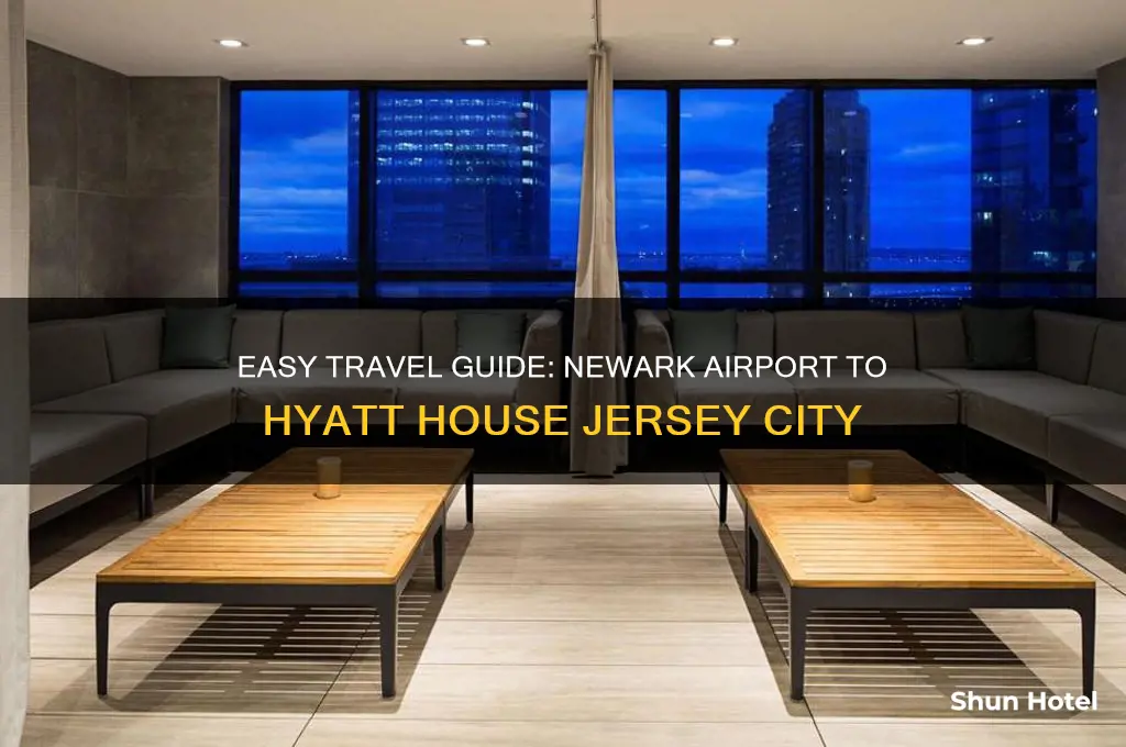 how to get to hyatt house jersey from newark airport